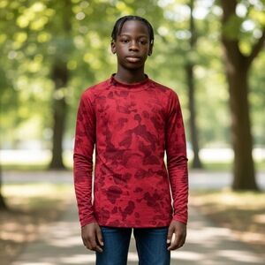 Under Armour Red ColdGear Shirt Compression